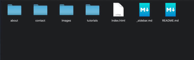 File contents in the cloned GitHub File contents in the cloned GitHub