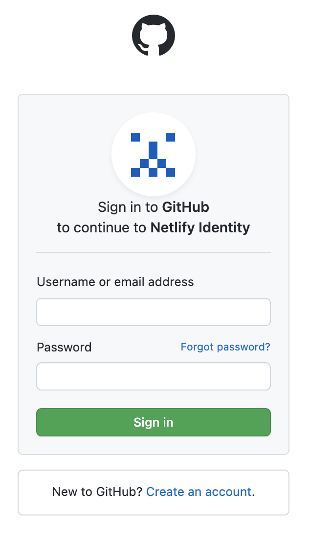 Log in with Github details 用 Github 的信息登录 (Donna Benjamin, CC BY-SA 4.0)